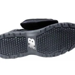 New Balance Referee And Umpire Shoes New Balance V3 All-Black Mid-Cut Umpire Plate Shoes -smitty shop MU460XB3 New Balance V3 All Black Mid Cut Umpire Plate Shoes Sole VIew