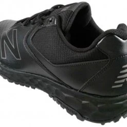 New Balance Referee And Umpire Shoes New Balance V3 All-Black Low-Cut Umpire Base Shoes 11 New Balance Referee And Umpire Shoes New Balance V3 All-Black Low-Cut Umpire Base Shoes -smitty shop MU950AK3 New Balance V3 All Black Low Cut Umpire Base Shoes Outside Back Angled View