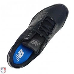 New Balance Referee And Umpire Shoes New Balance V3 All-Black Low-Cut Umpire Base Shoes 16 New Balance Referee And Umpire Shoes New Balance V3 All-Black Low-Cut Umpire Base Shoes -smitty shop MU950AK3 New Balance V3 All Black Low Cut Umpire Base Shoes Top View 1