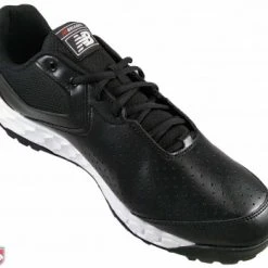 New Balance Referee And Umpire Shoes New Balance V3 Black & White Low-Cut Umpire Base Shoes -smitty shop MU950XT3 New Balance V3 Black White Low Cut Umpire Base Shoes Inside Front Angled View