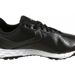 New Balance Referee And Umpire Shoes New Balance V3 Black & White Low-Cut Umpire Base Shoes -smitty shop MU950XT3 New Balance V3 Black White Low Cut Umpire Base Shoes Inside Side View