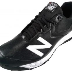 New Balance Referee And Umpire Shoes New Balance V3 Black & White Low-Cut Umpire Base Shoes