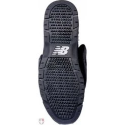 New Balance Referee And Umpire Shoes New Balance V3 All-Black Low-Cut Umpire Plate Shoes -smitty shop MUL460B3 New Balance V3 All Black Low Cut Umpire Plate Shoes Sole View