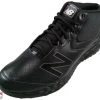 New Balance Referee And Umpire Shoes New Balance V3 All-Black Mid-Cut Umpire Base Shoes