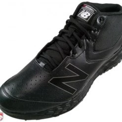 New Balance Referee And Umpire Shoes New Balance V3 All-Black Mid-Cut Umpire Base Shoes