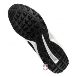 Mizuno Ambition 2 All-Surface Black & White Low-Cut Shoes -smitty shop MZ AB2L Mizuno Ambition 2 All Surface Low Cut Umpire Referee Turf Shoe Bottom 1