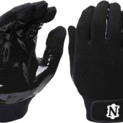 Neumann Officials Gloves Neumann All-Black Officials Gloves With Synthetic Palms