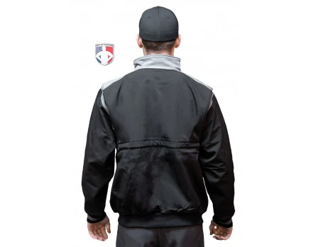 Smitty Umpire Smitty Major League Replica Thermal Umpire Jacket - Black With Charcoal Grey 5 Smitty Umpire Smitty Major League Replica Thermal Umpire Jacket - Black With Charcoal Grey - Image 5