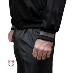 Smitty Umpire Smitty Major League Replica Thermal Umpire Jacket - Black With Charcoal Grey 10 Smitty Umpire Smitty Major League Replica Thermal Umpire Jacket - Black With Charcoal Grey -smitty shop S341 Smitty Major League Replica Thermal Umpire Jacket Black with Charcoal Grey Cuff