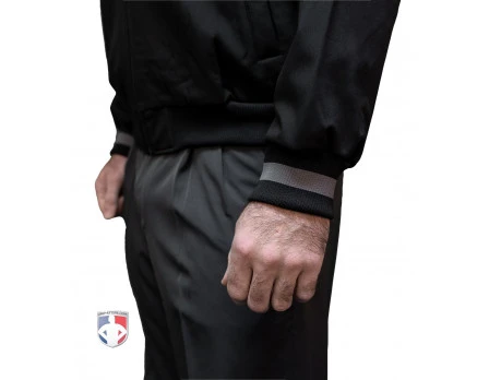 Smitty Umpire Smitty Major League Replica Thermal Umpire Jacket - Black With Charcoal Grey 4 Smitty Umpire Smitty Major League Replica Thermal Umpire Jacket - Black With Charcoal Grey - Image 4