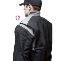 Smitty Umpire Smitty Major League Replica Thermal Umpire Jacket - Black With Charcoal Grey 9 Smitty Umpire Smitty Major League Replica Thermal Umpire Jacket - Black With Charcoal Grey -smitty shop S341 Smitty Major League Replica Thermal Umpire Jacket Black with Charcoal Grey Gusset