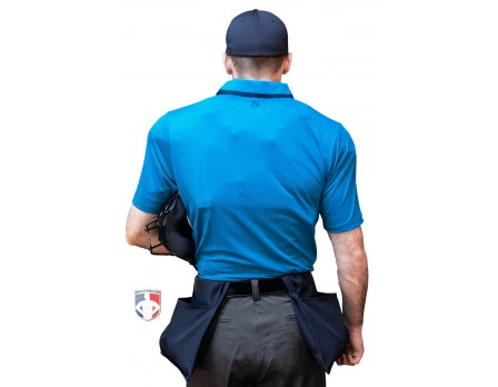 Smitty Umpire Smitty NCAA Softball Short Sleeve Body Flex Men's Umpire Shirt - Bright Blue 3 Smitty Umpire Smitty NCAA Softball Short Sleeve Body Flex Men's Umpire Shirt - Bright Blue - Image 3
