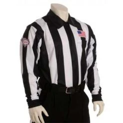 South Carolina (SCFOA) 2 1/4" Stripe Foul Weather Football Referee Shirt