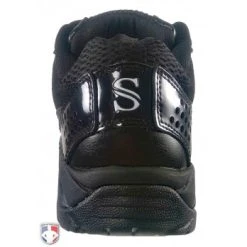 Smitty Umpire Smitty All-Black Umpire / Referee Field Shoes -smitty shop SM FIELD Smitty Field Umpire Referee Shoes Back View