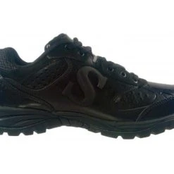 Smitty Umpire Smitty All-Black Umpire / Referee Field Shoes -smitty shop SM FIELD Smitty Field Umpire Referee Shoes Side Inside View