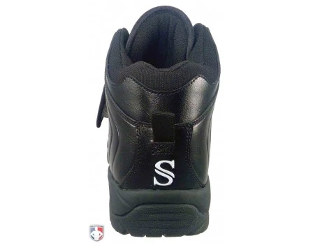 Smitty Umpire Smitty All-Black Mid-Cut Umpire Plate Shoes 3 Smitty Umpire Smitty All-Black Mid-Cut Umpire Plate Shoes - Image 3