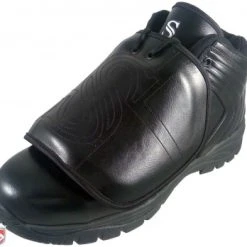 Smitty Umpire Smitty All-Black Mid-Cut Umpire Plate Shoes