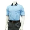 Smitty Umpire Smitty Pro Knit Umpire Shirt - Powder Blue With Black Collar