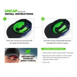 Unequal Technologies Unequal Uncap Protective FlexShell 15 Unequal Technologies Unequal Uncap Protective FlexShell -smitty shop UE UNCAP Unequal Uncap Baseball Installation Instructions