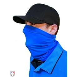 UMPLIFE Neck Gaiter -smitty shop ULF GAITER PB UMPLIFE Neck Gaiter Light Blue Worn Up Front Angled