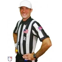 Smitty Officials Apparel Smitty CFO College 2" "Body Flex" Short Sleeve Football Referee Shirt