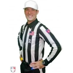 Smitty Officials Apparel Smitty CFO College 2" Dye Sublimated Long Sleeve Football Referee Shirt
