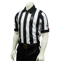 Kentucky (KHSAA) 2" Stripe Body Flex Short Sleeve Football Referee Shirt