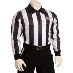 Kentucky (KHSAA) 2" Stripe Dye Sublimated Long Sleeve Football Referee Shirt