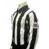 Kansas (KSHSAA) 2 1/4" Stripe Foul Weather Football Referee Shirt