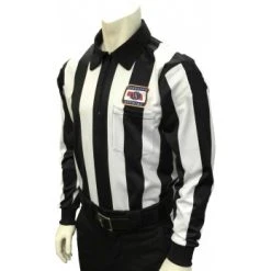 Nebraska (NSAA) 2 1/4" Stripe Foul Weather Football Referee Shirt