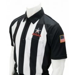 Alabama (AHSAA) 2 1/4" Stripe Short Sleeve Football Referee Shirt