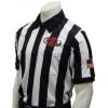Mississippi (MHSAA) 2" Stripe Short Sleeve Football Referee Shirt