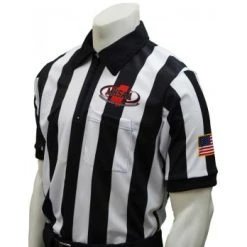 Mississippi (MHSAA) 2" Stripe Short Sleeve Football Referee Shirt
