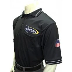 Louisiana (LHSOA) Short Sleeve Umpire Shirt - Black