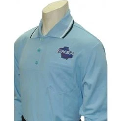 Georgia (GHSA) Long Sleeve Umpire Shirt - Powder Blue