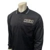 New Jersey (NJSIAA) Long Sleeve Umpire Shirt - Black
