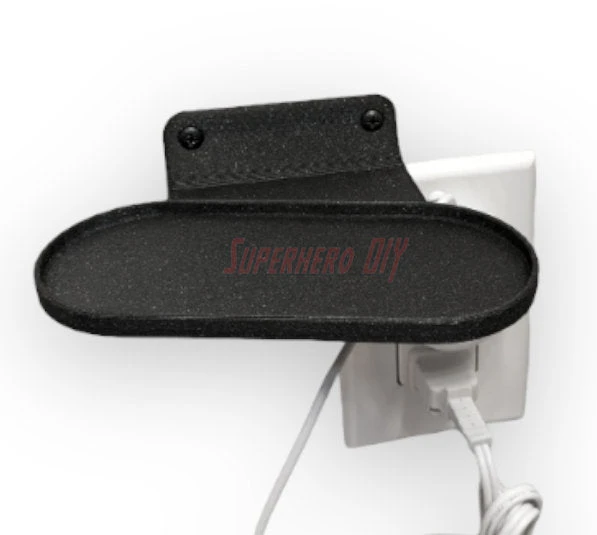 SuperheroDIY Angled Google Nest Hub Wall Mount | Great Little Shelf For Your Google Home Hub, And It Comes With Screws! 2 SuperheroDIY Angled Google Nest Hub Wall Mount | Great Little Shelf For Your Google Home Hub, And It Comes With Screws! - Image 2