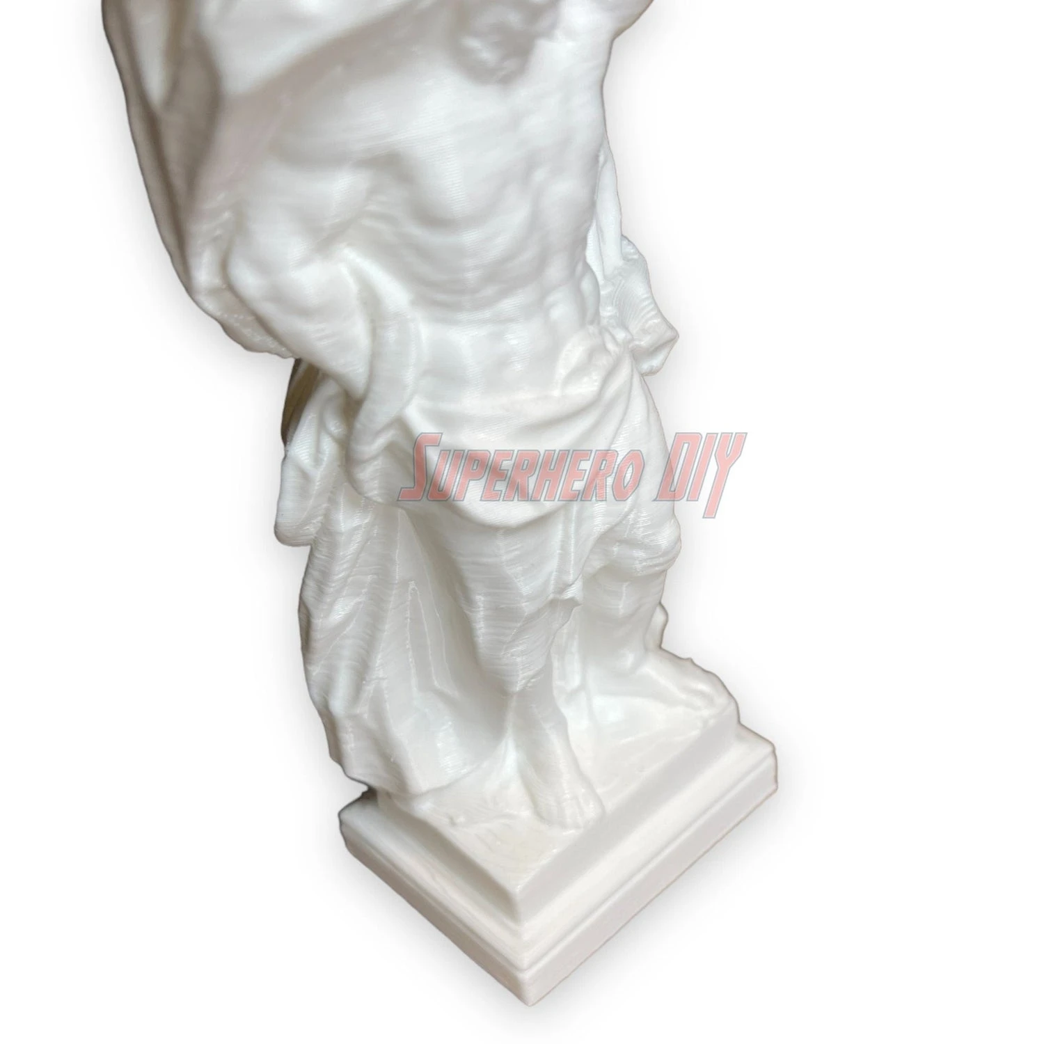 SuperheroDIY Atlas Google Nest Mini Stand | Atlas Holding Up The Google Home Mini Smart Speaker Stand 2 SuperheroDIY Atlas Google Nest Mini Stand | Atlas Holding Up The Google Home Mini Smart Speaker Stand - Image 2