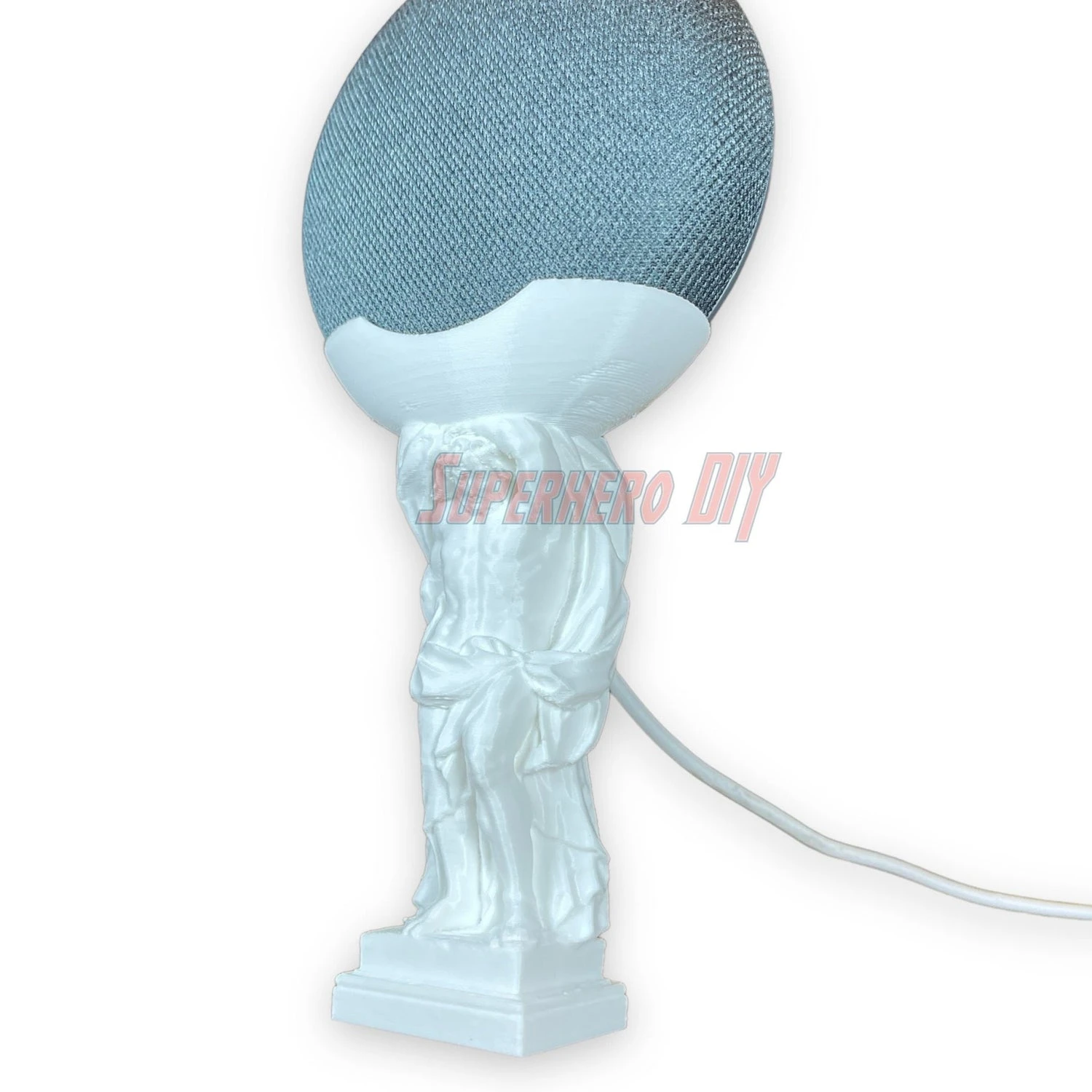 SuperheroDIY Atlas Google Nest Mini Stand | Atlas Holding Up The Google Home Mini Smart Speaker Stand 4 SuperheroDIY Atlas Google Nest Mini Stand | Atlas Holding Up The Google Home Mini Smart Speaker Stand - Image 4