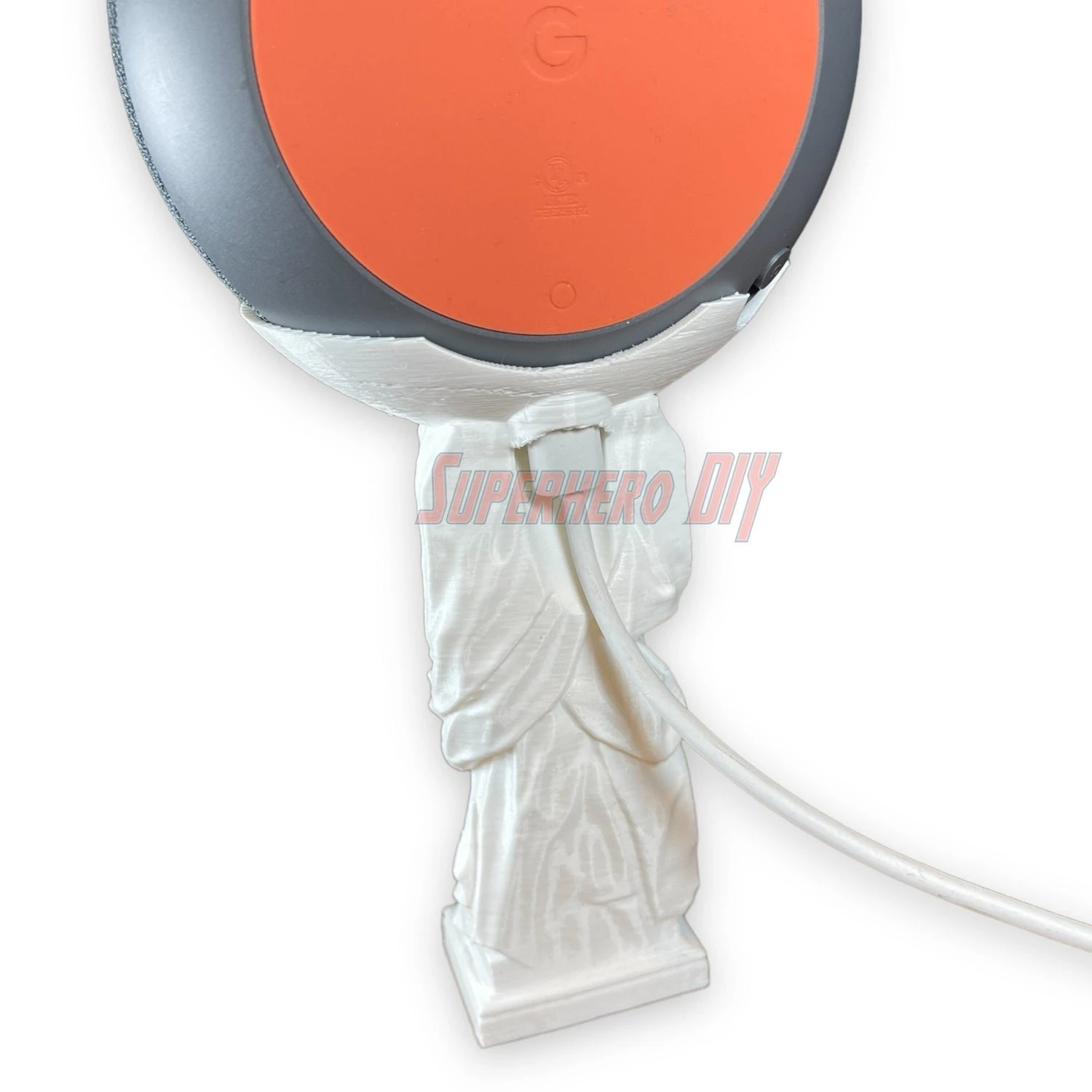 SuperheroDIY Atlas Google Nest Mini Stand | Atlas Holding Up The Google Home Mini Smart Speaker Stand 3 SuperheroDIY Atlas Google Nest Mini Stand | Atlas Holding Up The Google Home Mini Smart Speaker Stand - Image 3