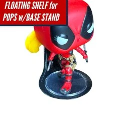 SuperheroDIY Pop Shelf 2.5” Wide Floating Shelf For Larger Funko Pops | Funko Pop Stand Display Shelves | Comes With Command Strips -smitty shop floating shelf for pops with acrylic base stand or big head funko pop stand display shelves comes with command strips 767194 1500x