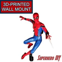 SuperheroDIY Flying-style Wall Mount For Hot Toys | Wall Mount For 1/6 Scale Sixth Scale Figure Display Rod