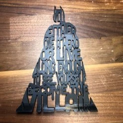 SuperheroDIY Die A Hero Or Become The Villain 3D Silhouette -smitty shop il fullxfull.2526509244 sjq2 1500x
