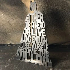 SuperheroDIY Die A Hero Or Become The Villain 3D Silhouette -smitty shop il fullxfull.2526509440 inqh 1500x