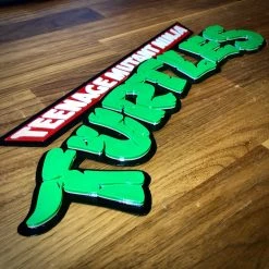 SuperheroDIY Teenage Mutant Ninja Turtles TMNT 3D Wall Art -smitty shop il fullxfull.2801259488 5fec 1500x