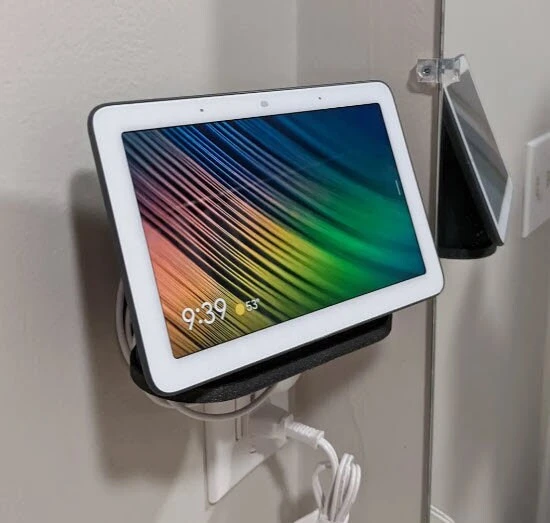 SuperheroDIY Angled Google Nest Hub Wall Mount | Great Little Shelf For Your Google Home Hub, And It Comes With Screws! 8 SuperheroDIY Angled Google Nest Hub Wall Mount | Great Little Shelf For Your Google Home Hub, And It Comes With Screws! - Image 8