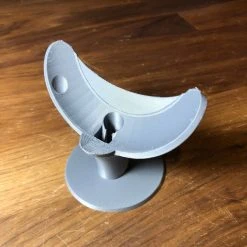 SuperheroDIY Pedestal Google Nest Mini Stand | Smart Speaker Stand With Cord Management -smitty shop pedestal google nest mini stand smart speaker stand with cord management 629413 1500x