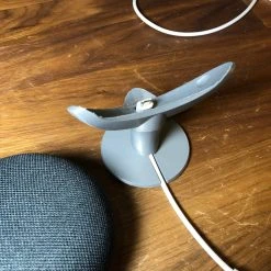 SuperheroDIY Pedestal Google Nest Mini Stand | Smart Speaker Stand With Cord Management -smitty shop pedestal google nest mini stand smart speaker stand with cord management 955278 1500x