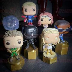 SuperheroDIY Pedestal Stands For Funko Pop! 4" Figures Or Collectible Display | Seven Heights Available Different Height Raised Stands | Display Risers -smitty shop pedestal stands for funko pop 4 figures or collectible display seven heights available different height raised stands display risers 343494 1500x