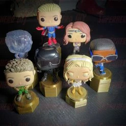 SuperheroDIY Pedestal Stands For Funko Pop! 4" Figures Or Collectible Display | Seven Heights Available Different Height Raised Stands | Display Risers -smitty shop pedestal stands for funko pop 4 figures or collectible display seven heights available different height raised stands display risers 549277 1500x